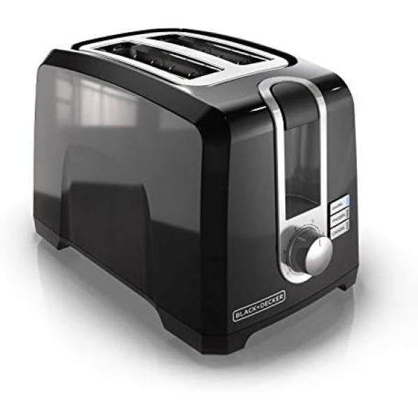 BLACK+DECKER T2569B 2-Slice Extra Wide Slot Toaster, One Size