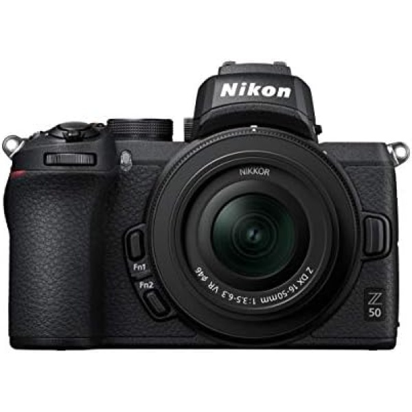 Nikon Z 50 16-50mm Vr Lens Kit Digital Camera with 3.2-inch Tft Lcd, Black