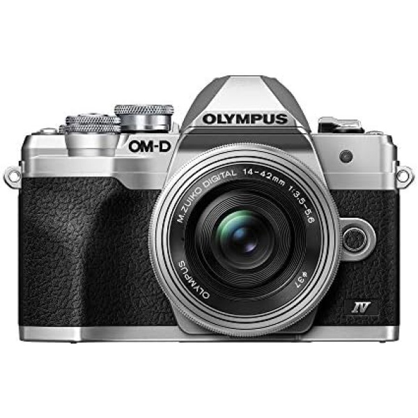 OM System OLYMPUS E-M10 Mark IV Silver Micro Four Thirds System Camera